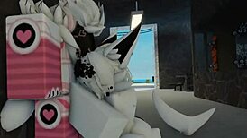 Shark Furry Unleashes Wild Beach Action In Roblox