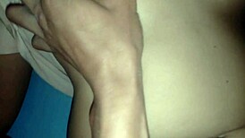 Her tight shaved pussy gets fucked hard until orgasm hits