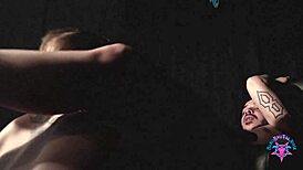 blindfolded i tease balls lick suck milk cock probe tight ass before pussy feast and dildo play