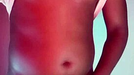 labeto strokes monster cock under red lights exploding huge cumshot load