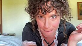 your latina maid on family vacation: ride my big tits and curvy ass or i'll tell everyone??