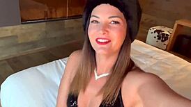 french amateur pov deepthroat cowgirl ends in huge new year facial