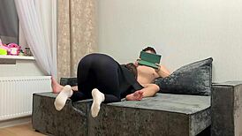 Russian students dirty talk deepthroat monster cock and fuck