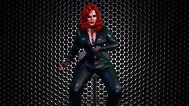 granny black widow cosplay slut masturbates with dildo in hardcore orgasm frenzy