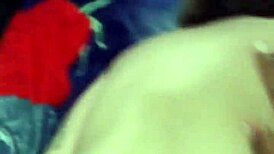 naughty slut takes huge interracial anal creampie pushes all cum out