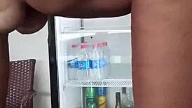 Hubby gifts me a huge cock stud for Valentine's creampie surprise!