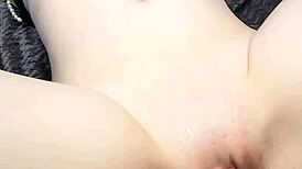 homemade amateur rides fuck machine POV in raw reality action