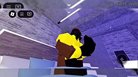 you won't believe how this yellow creature wins with massive tits big ass dominating in femdom sex