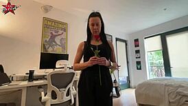 mature texas patti massages patrick's throbbing cock with wet mouth