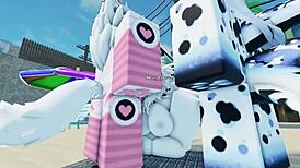 Shark Furry Unleashes Wild Beach Action In Roblox