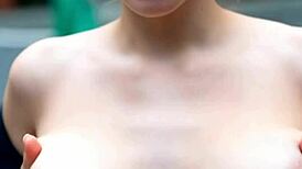 ai-generated compilation of amazing uneven natural teen tits