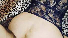 a whole day banging this hot milf in lingerie non stop