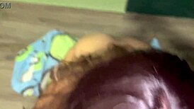 roommate's fat ass sucks my cock deep and swallows rent cum 😈💦