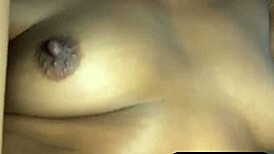 big booty ebony milf strips to dildo fuck her petite frame