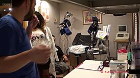 tampa uni entrance check reveals katalina's curly latina secrets