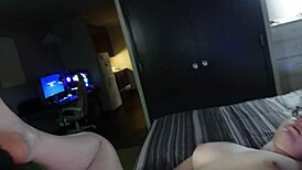 oh god bbc jungle bunny spreads my nerdy white asshole wide for deep anal creampie part 2