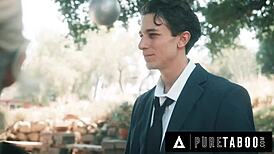 Virgin Lexi Lore DPD and Double Creampied by Stepbrothers for Demon