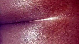 Her tight ebony pussy makes him moan loud