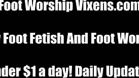 18+ foot fetish lesbian bdsm revenge threesome payback