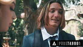 Virgin Lexi Lore DPD and Double Creampied by Stepbrothers for Demon