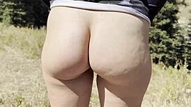 Shocking public pissing compilation showing pads in nature pov!