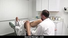 shy teen madi collins begs for big cock cure in hospital!