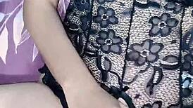 hijab girl stuffs vibrator and cock in pussy at once heavy lust 🔥💦