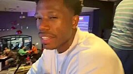 housewife sneaks bareback anal pounding right after party in front of cuck