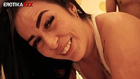 Kaity Takes First Anal Pounding Deep And Hard