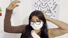 incompetent christmas secretary you're fired unless you fuck boss doggystyle and cowgirl right now!