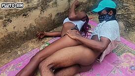 Old Wet Pussy Pounded By Young Stud In Risky Public Street Fuck!