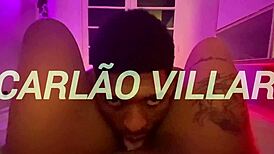 Novinha Moans Wild Riding Monster Black Cock Deep in Her Wet Pussy