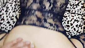 a whole day banging this hot milf in lingerie non stop
