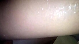 Double blowjob for cuckold hubby and bbc bull before hard interracial dp threesome!