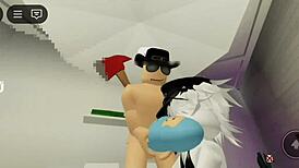 femboy drags me to room for rough shemale sex