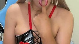 so there i was playing sexy trans doctor linda with my huge tasty tits treating patient in hospital crossdressing fun