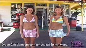 dreamy hot 18yo florida farm girl teens flash pierced nipples get fully nude outdoor public ranch romance