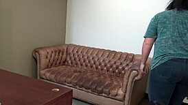 mia marks bbw college casting on sofa tight big ass tits