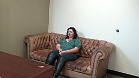 mia marks bbw college casting on sofa tight big ass tits