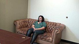 mia marks bbw college casting on sofa tight big ass tits