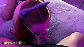 he pounds that tattooed girl's tight wet pussy so hard doggystyle and cowgirl till she cums - diego's rough ride