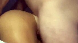 i moan loud as hubby unloads closeup cumshot deep in doggystyle pussy