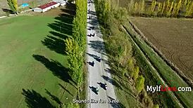 Skinny Potter-head milf cougar craves elder wand magic in cosplay fun