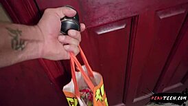 kitty teen in costume takes rough huge cock pounding at halloween bash