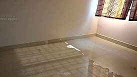 Indian maid strips and fucks her devar's thick cock wildly