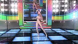 megurine luka's full nude bunny costume reveals big tits ass