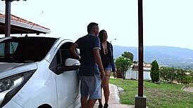 Mechanic Tommy Miller Fixes Sexy Milf's Car Then Pounds Her Big Pussy and Ass Deep