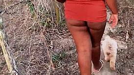 hey check my big latina ass and wet pussy flashing in public