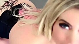 My Busty Blonde Neighbor Ditches Weights for Rough Cowgirl on My Huge Cock POV