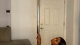 ebony wet fat ass petite black girl shakes curves in horny display